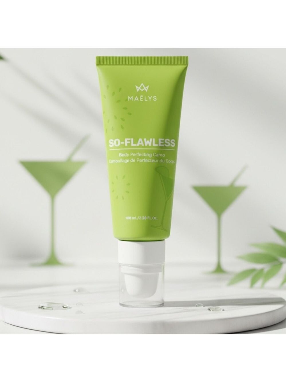 MAËLYS SO-FLAWLESS Body Perfecting Camo Shade Queen 3.38 oz New